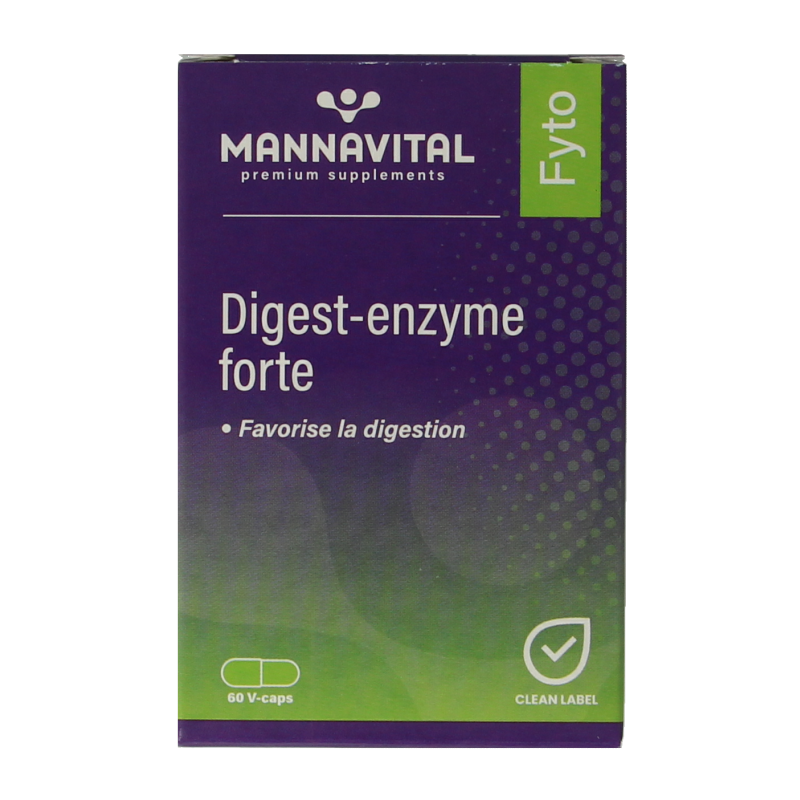 Mannavital Digest enzyme forte - Afbeelding 4