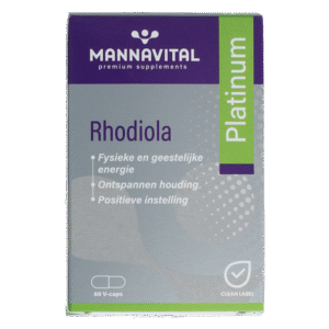 Mannavital Rhodiola platinum