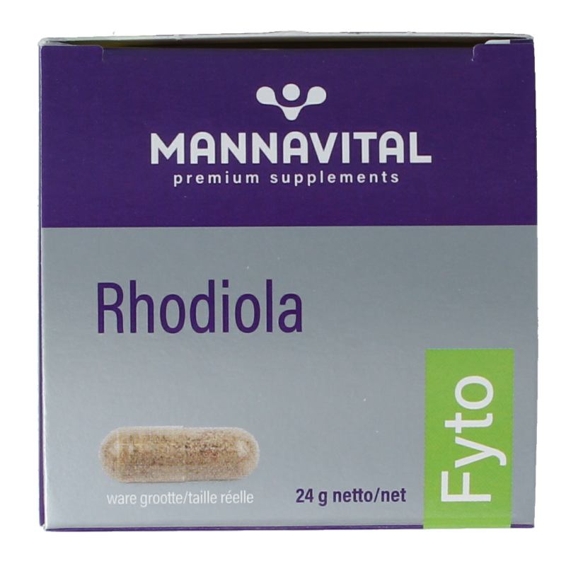Mannavital Rhodiola platinum - Afbeelding 4