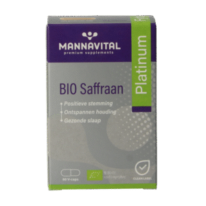 Mannavital Saffraan platinum