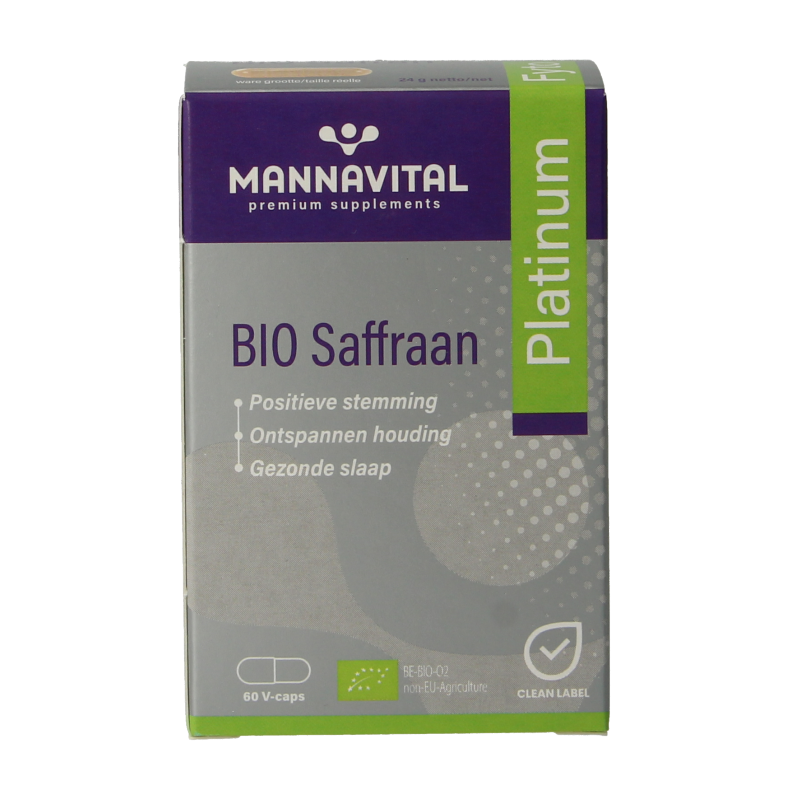 Mannavital Saffraan platinum