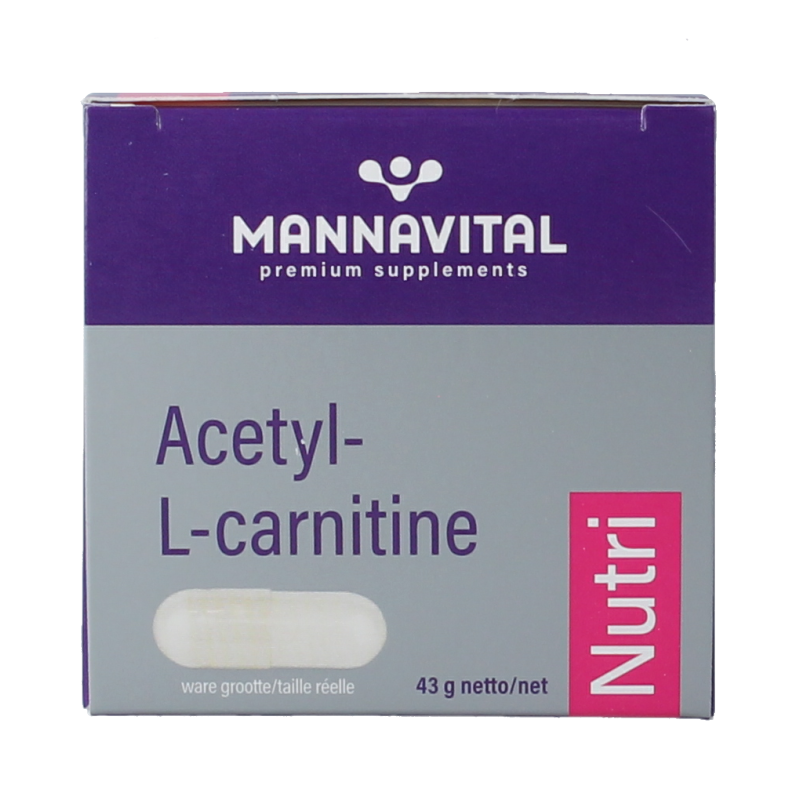 Mannavital Acetyl-L-Carnitine platinum - Afbeelding 4