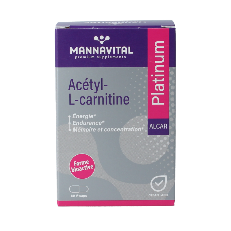 Mannavital Acetyl-L-Carnitine platinum - Afbeelding 5