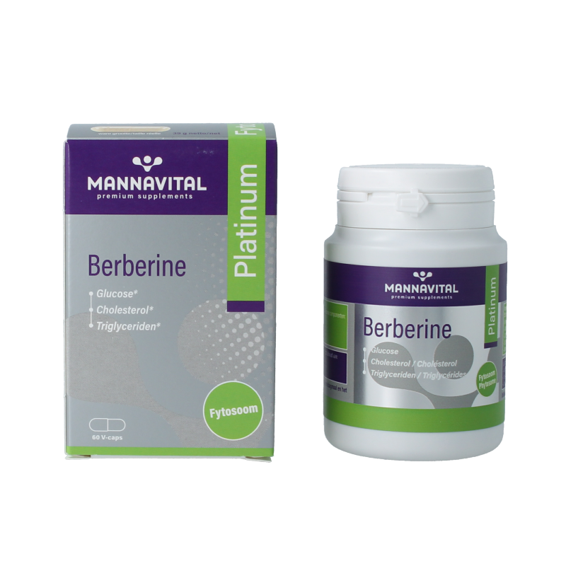 Mannavital Berberine platinum - Afbeelding 2