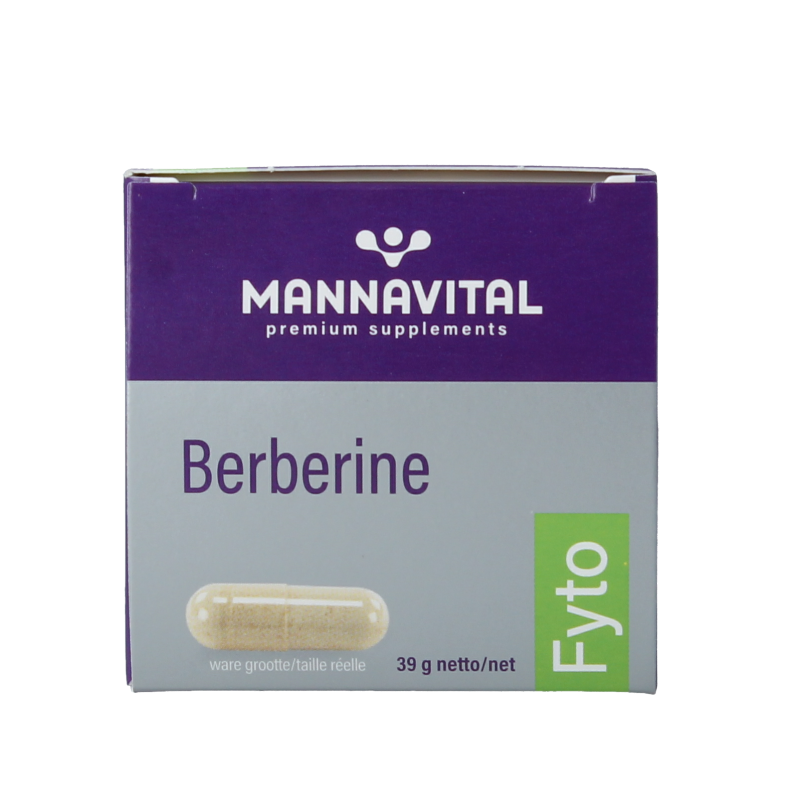 Mannavital Berberine platinum - Afbeelding 4