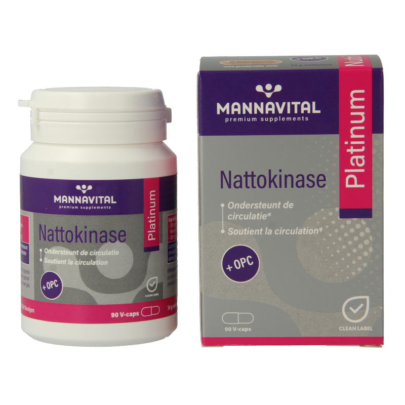 Mannavital Nattokinase platinum - Afbeelding 2