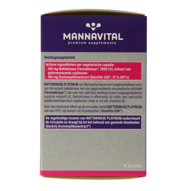 Mannavital Nattokinase platinum - Afbeelding 5