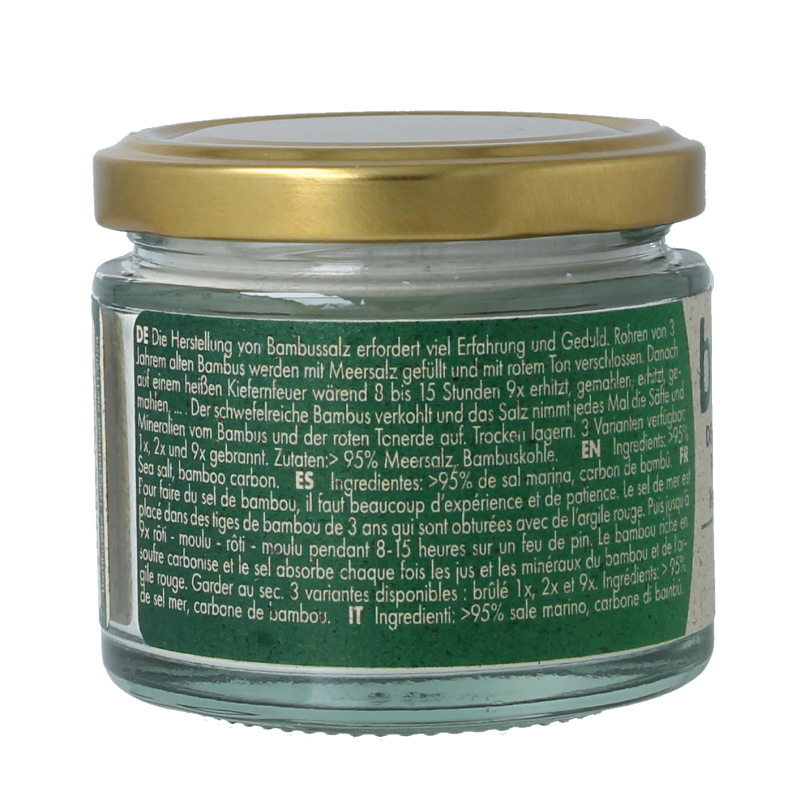 Bambu Salz Bamboezout fijn 2x gebrand - Afbeelding 2