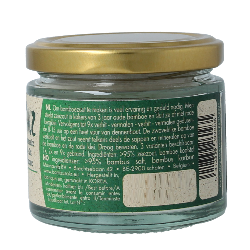 Bambu Salz Bamboezout fijn 2x gebrand - Afbeelding 3