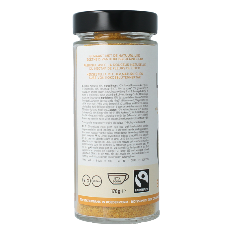 Amanprana Latte kurkuma bio - Afbeelding 2