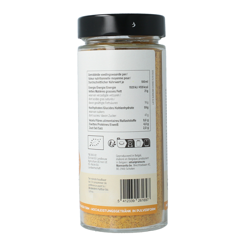 Amanprana Latte kurkuma bio - Afbeelding 3