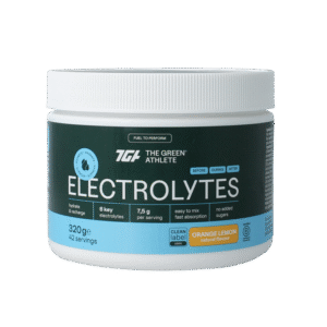 The Green Athlete Electrolytes orange lemon