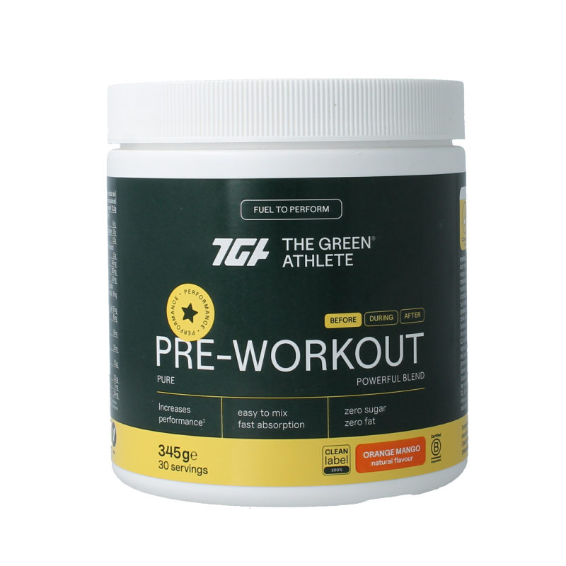 The Green Athlete Pre workout