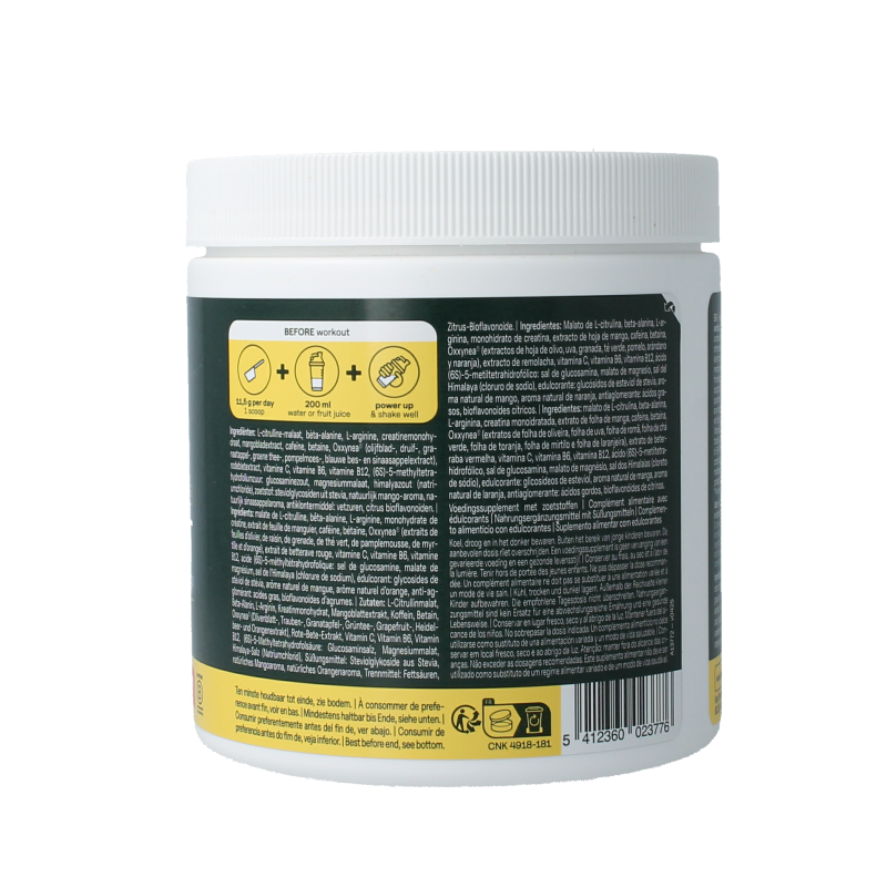 The Green Athlete Pre workout - Afbeelding 4