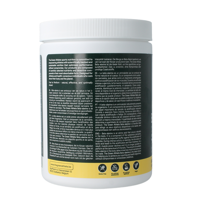 The Green Athlete Beta alanine - Afbeelding 2