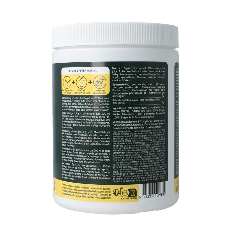 The Green Athlete Beta alanine - Afbeelding 4
