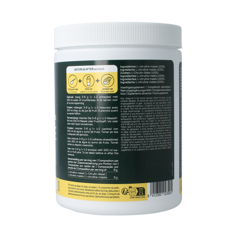 The Green Athlete L-Citrulline malate - Afbeelding 4