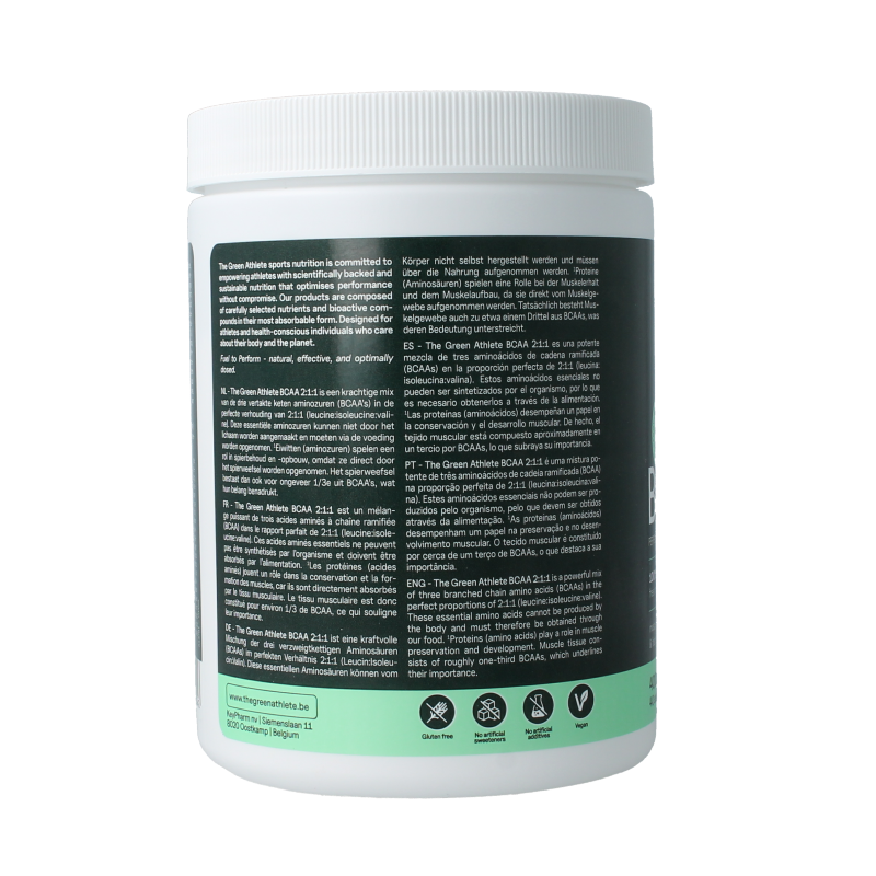 The Green Athlete BCAA - Afbeelding 2