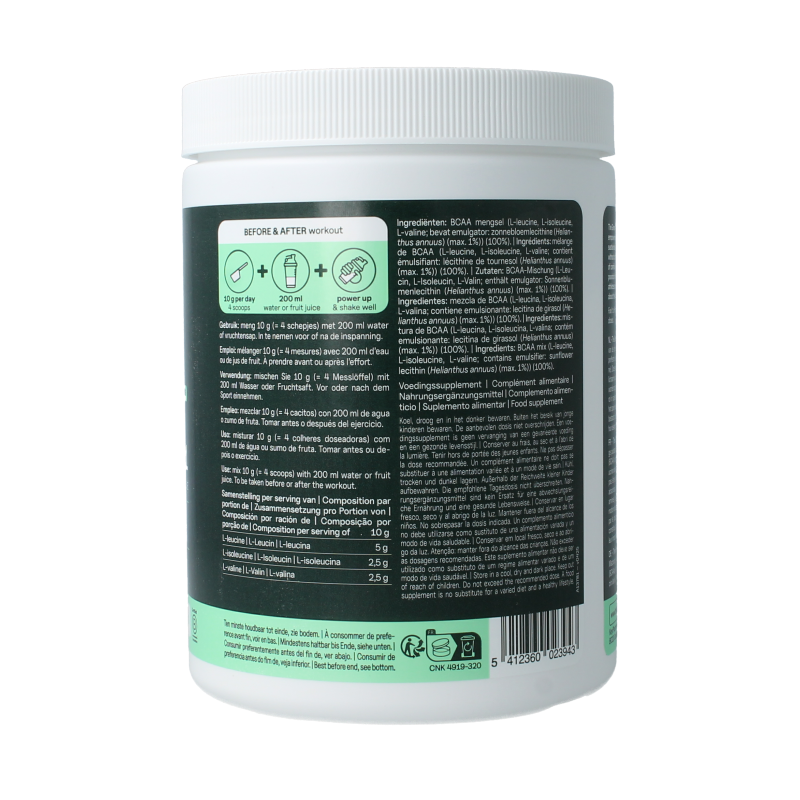 The Green Athlete BCAA - Afbeelding 4
