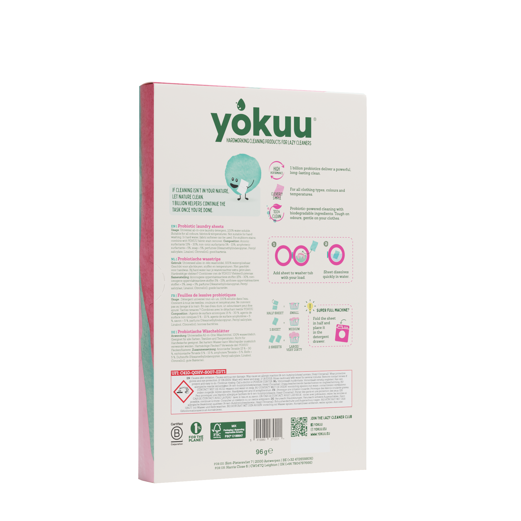 Yokuu Wasstrips summer flowers - Afbeelding 2