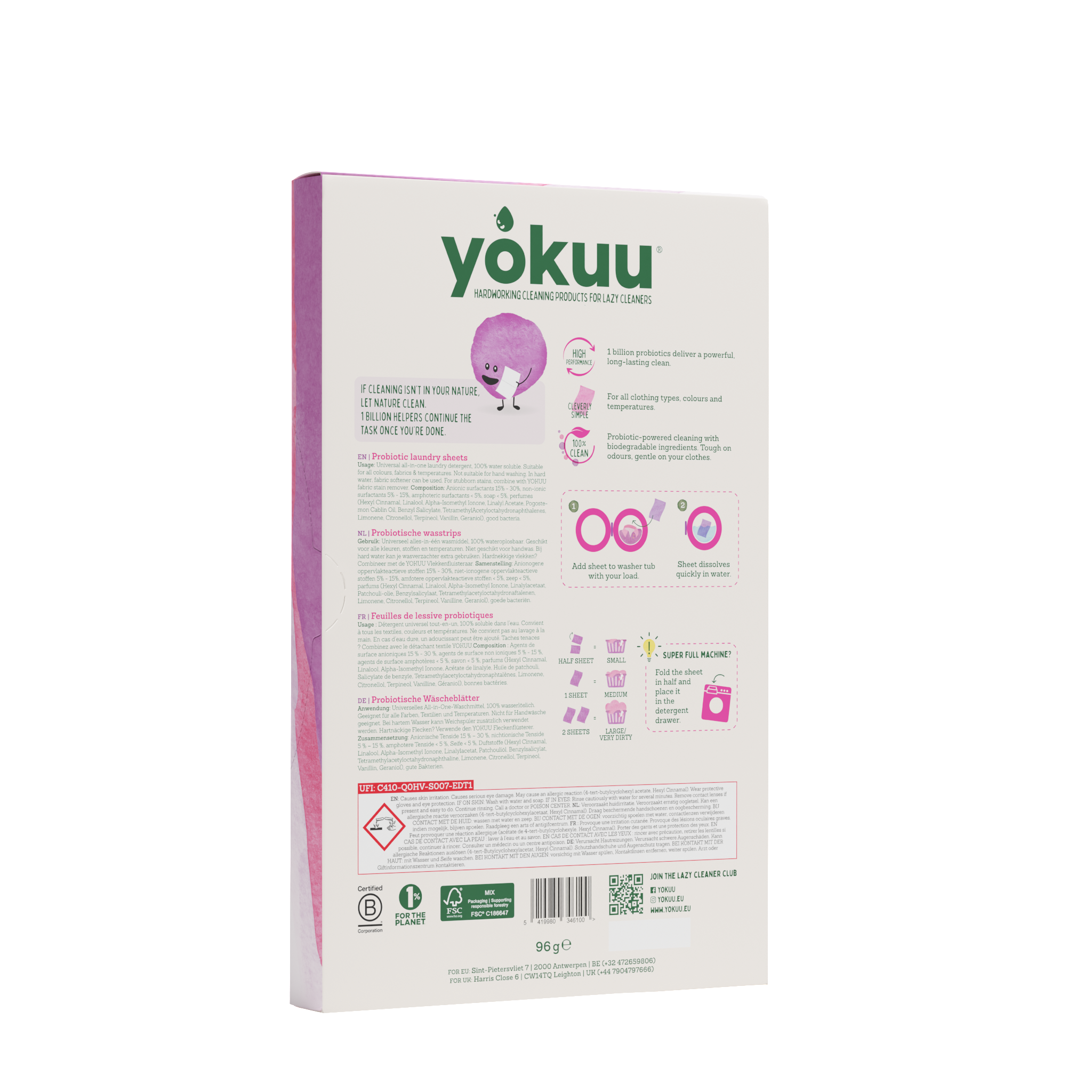 Yokuu Wasstrips cherry blossom - Afbeelding 2