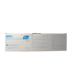 Nipro Injectiespuit 2-delig 5ml luer slip excentrisch