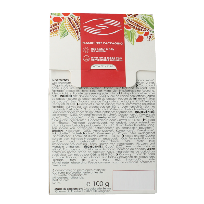 Belvas Kokos rocher bio - Afbeelding 3