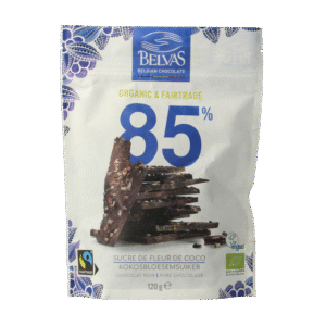 Belvas Thins dark 85% met kokosbloesemsuiker bio