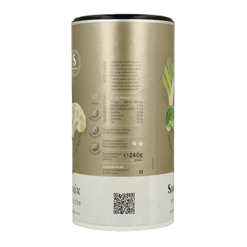 Sublimix Witte saus glutenvrij - Afbeelding 2