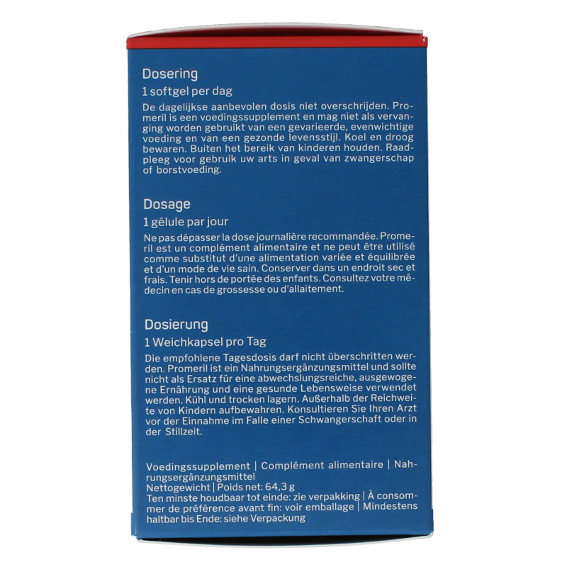 Nutrisan Promeril 60 + 30 gratis - Afbeelding 2