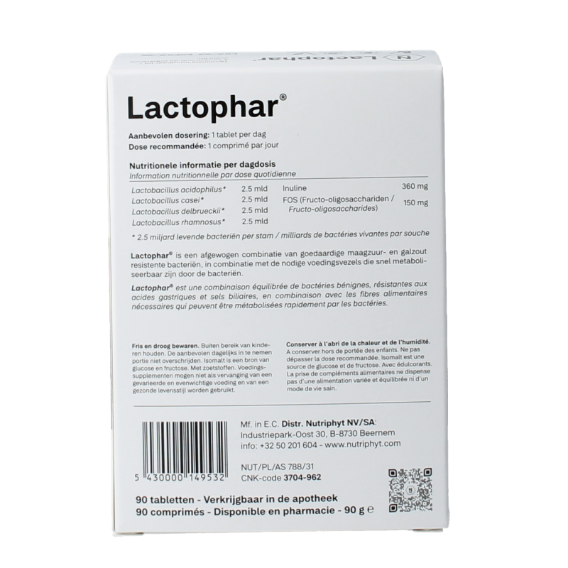Nutriphyt Lactophar - Afbeelding 3