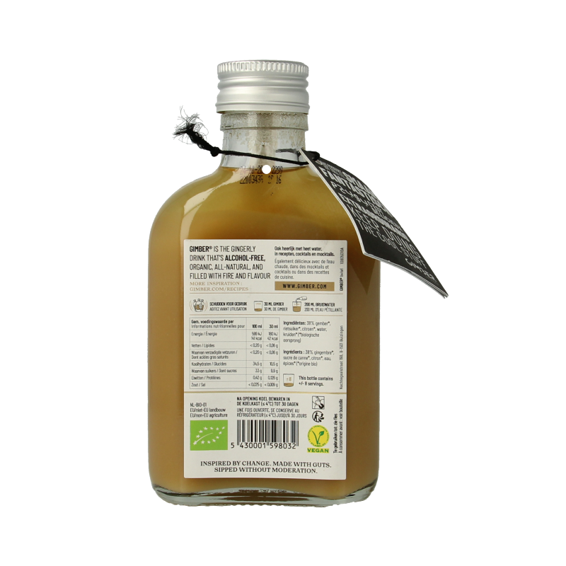 Gimber No. 1 original gember concentraat bio - Afbeelding 2