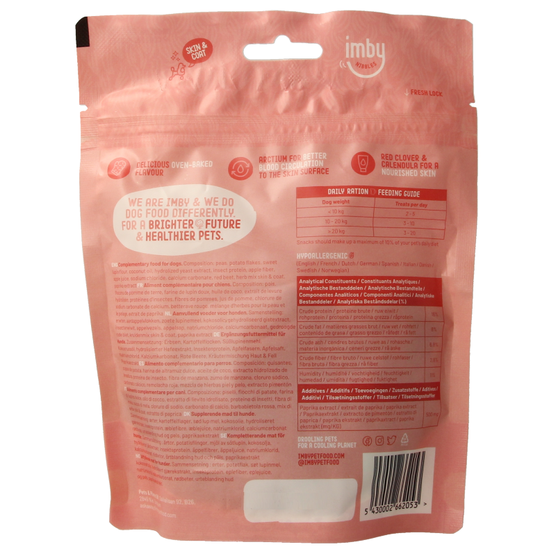 Imby Pet Food Hondensnack biscuit insecteneiwitten - Afbeelding 2