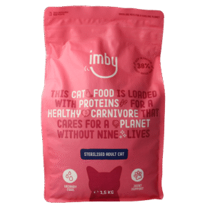 Imby Pet Food  Kattenbrokken insecteneiwitten