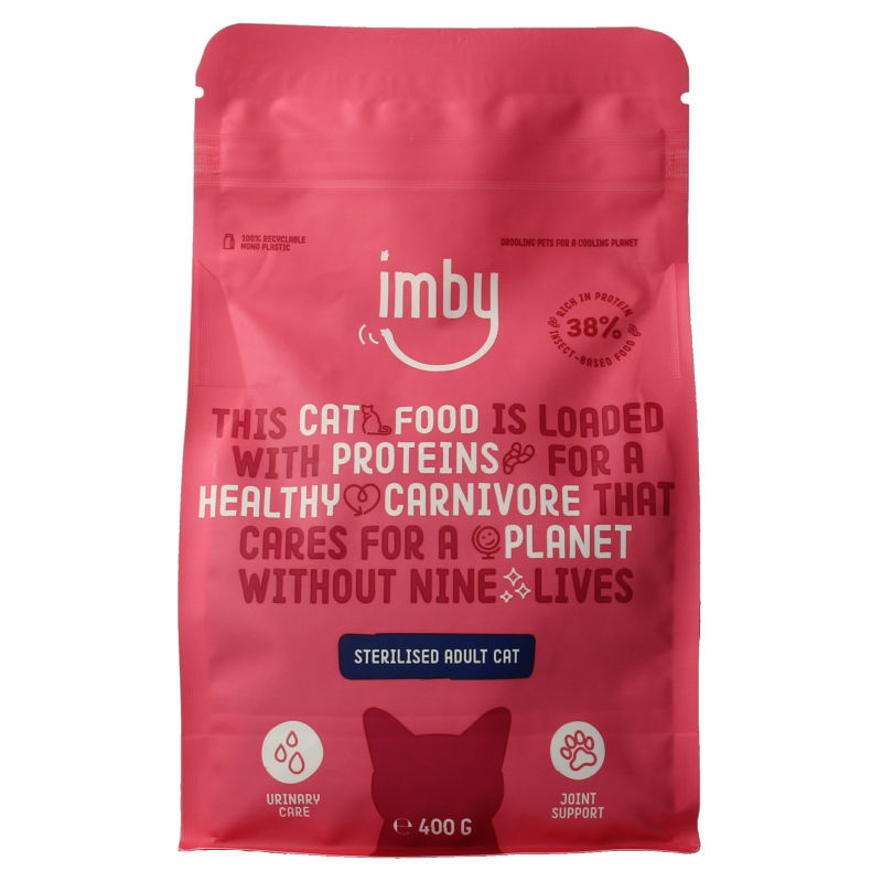 Imby Pet Food Kattenbrokken insecteneiwitten