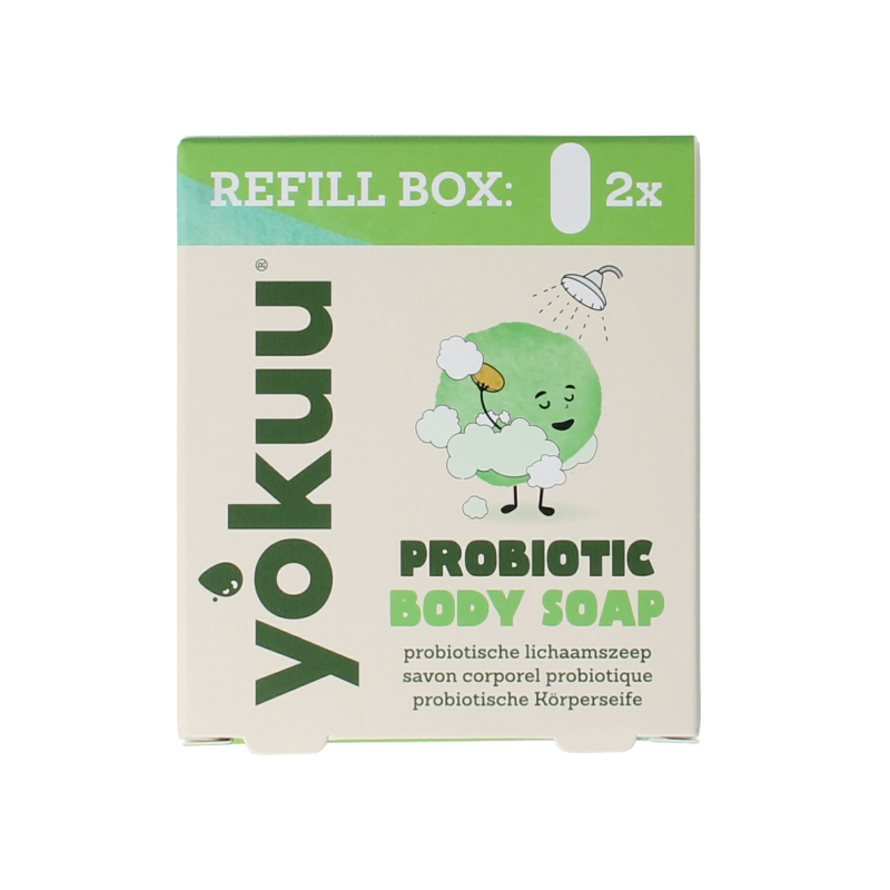 Yokuu Bodywash matcha refill 2 tabletten