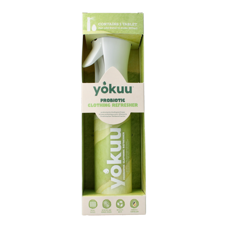 Yokuu Probiotische kledingopfrisser startkit parel+spray