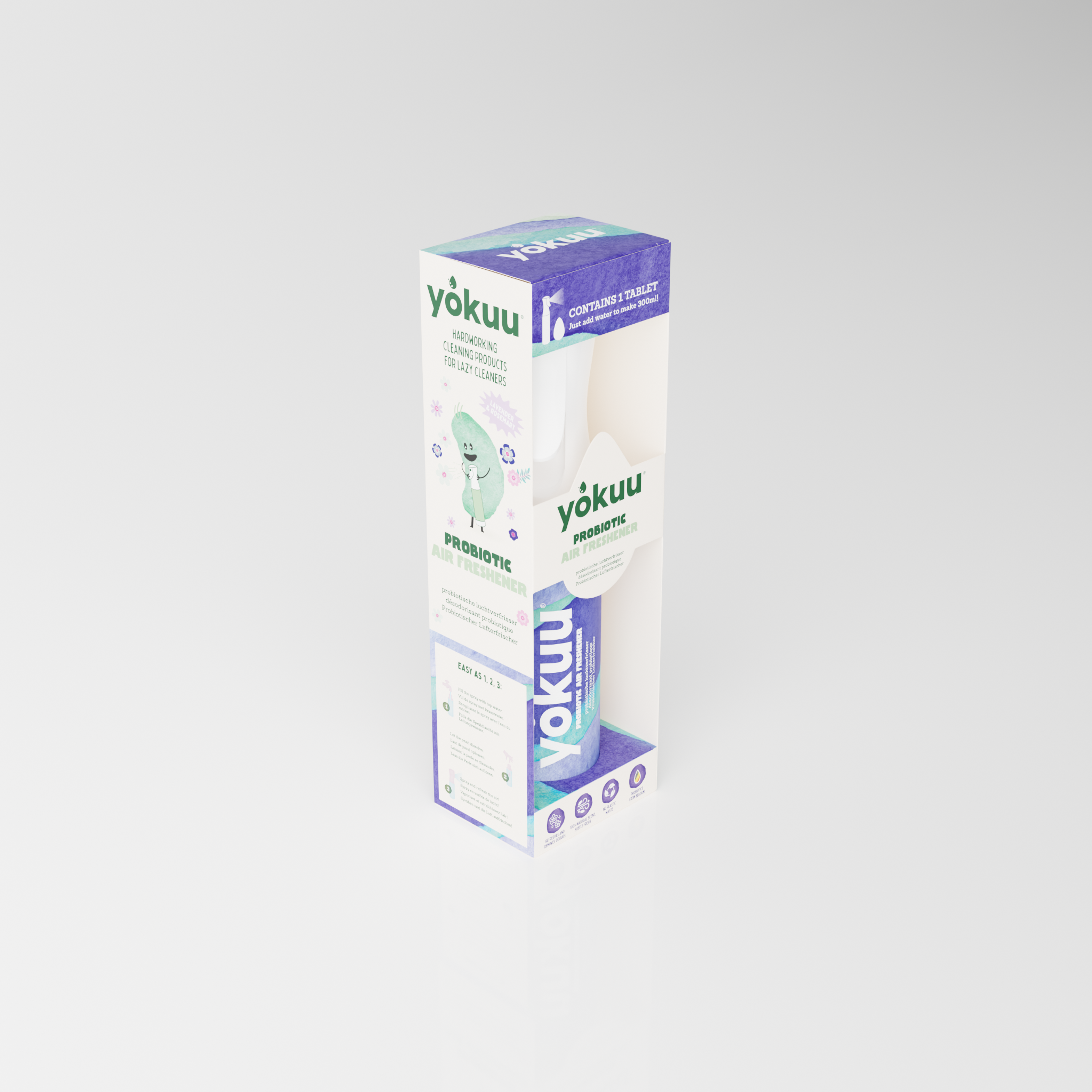 Yokuu Probiotische luchtverfrisser startkit parel+spray