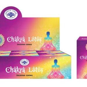 Green Tree Kegelwierook chakra lotus