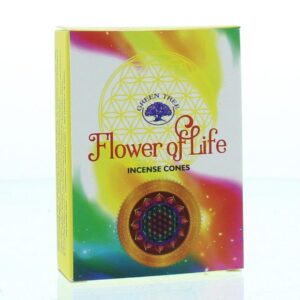 Green Tree Kegelwierook flower of life