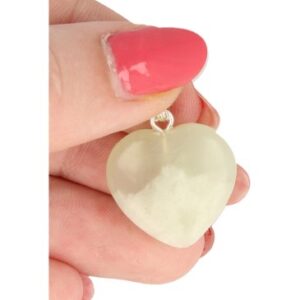 Ruben Robijn Edelsteen harthanger 20mm jade