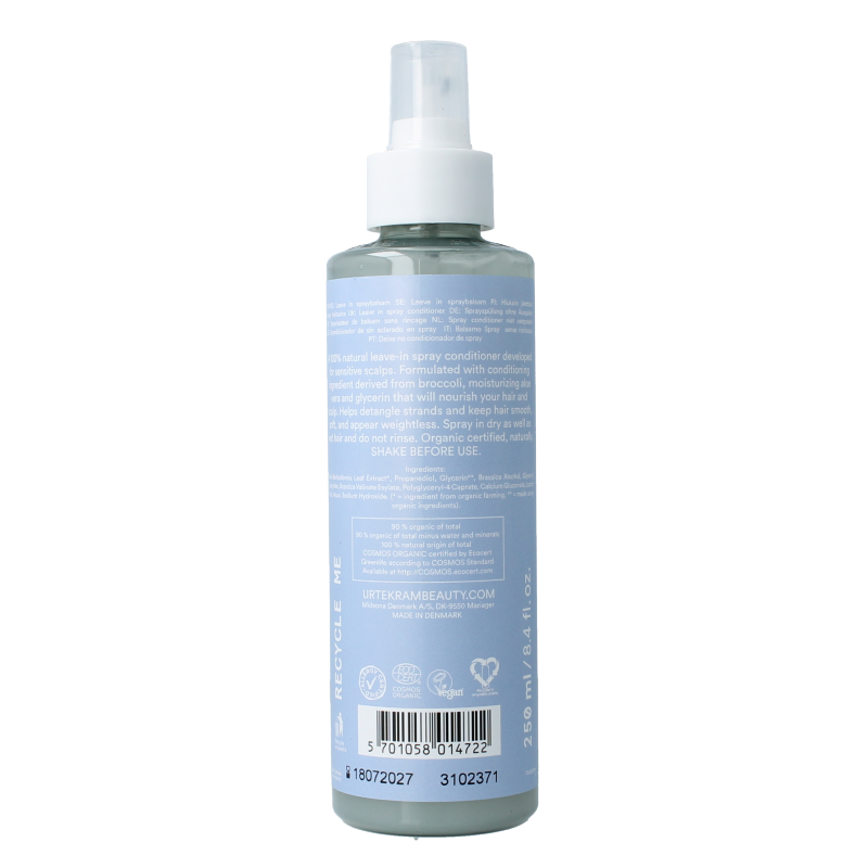 Urtekram Gevoelig huid spray conditioner bio - Afbeelding 3