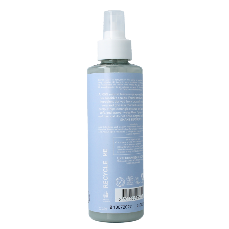 Urtekram Gevoelig huid spray conditioner bio - Afbeelding 4