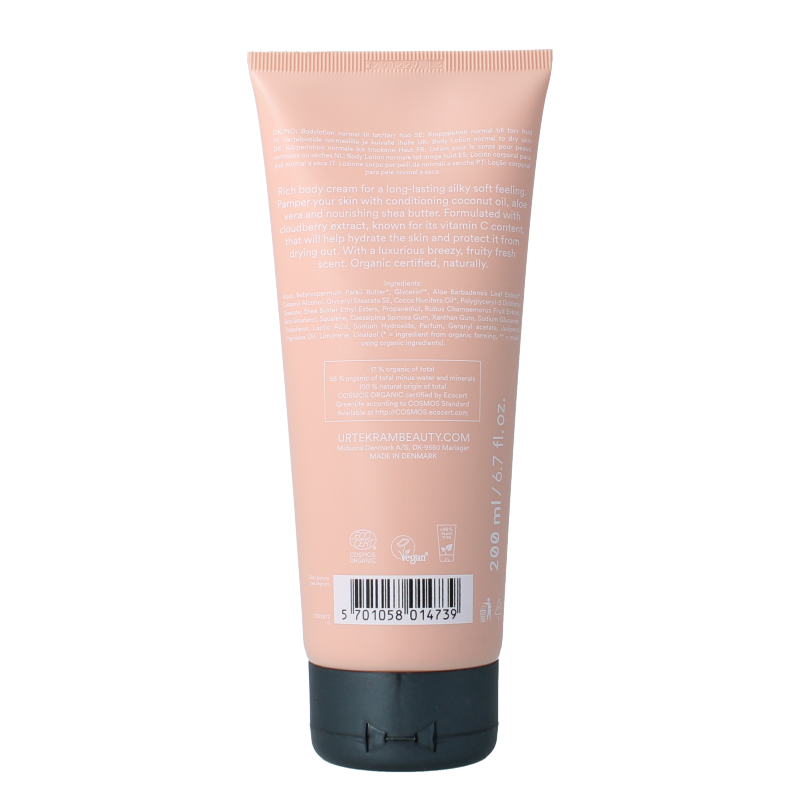 Urtekram Nordic berry voedende body creme - Afbeelding 2