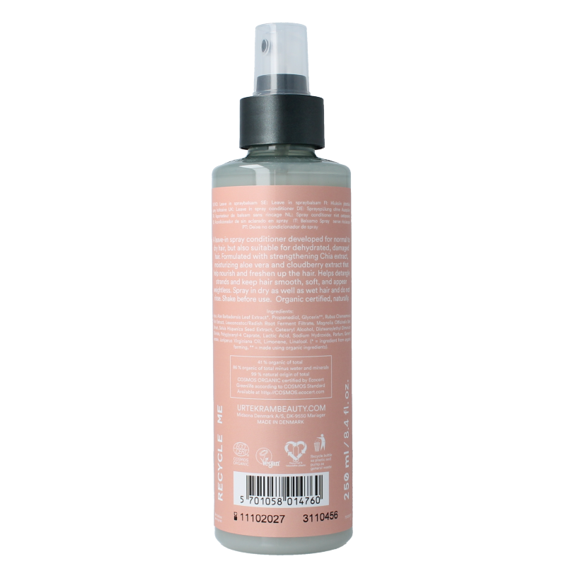 Urtekram Nordic berry spray conditioner normaal/droog haar - Afbeelding 3