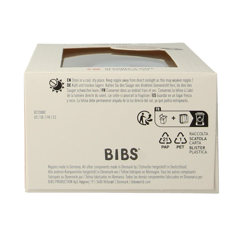 Bibs Fopspeen maat 3 baby blue - Afbeelding 6