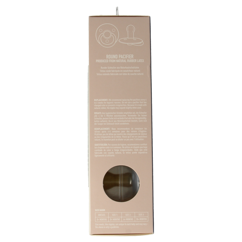 Bibs Fopspeen maat 2 iron/baby blue night 2 pack - Afbeelding 2