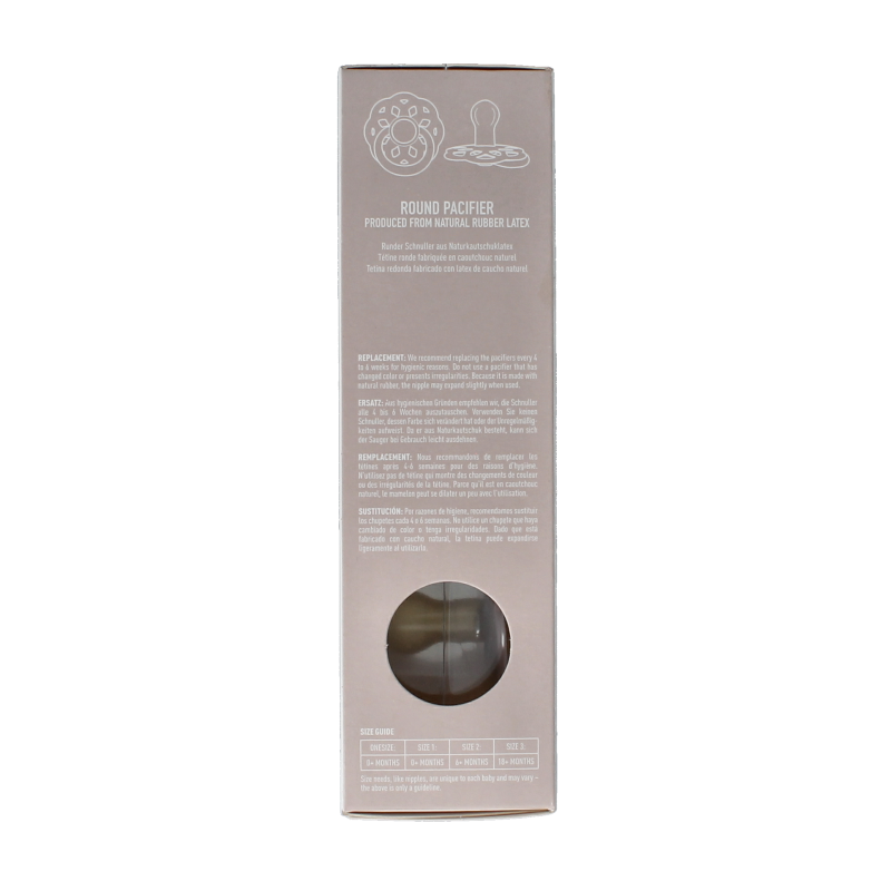 Bibs Fopspeen maat 1 blossom lila - Afbeelding 2