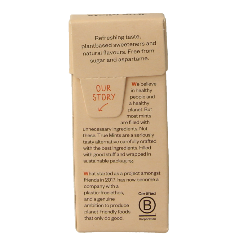 True Mints Peach suikervrij - Afbeelding 3
