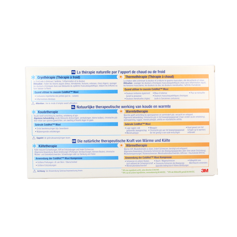 Nexcare Cold hot pack maxi 300 x 195mm inclusief hoes - Afbeelding 3